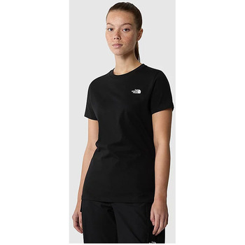 Vêtements Femme T-shirts manches courtes The North Face - W S/S SIMPLE DOME SLIM TEE Noir
