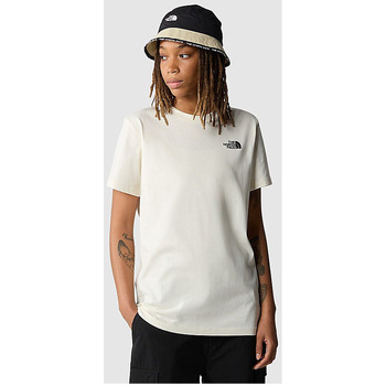 Vêtements Femme T-shirts manches courtes The North Face - W S/S REDBOX RELAXED TEE Blanc