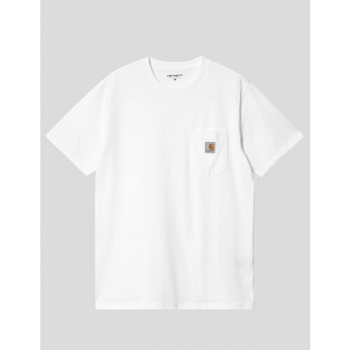 Vêtements Homme T-shirts Cavalli manches courtes Carhartt  Blanc