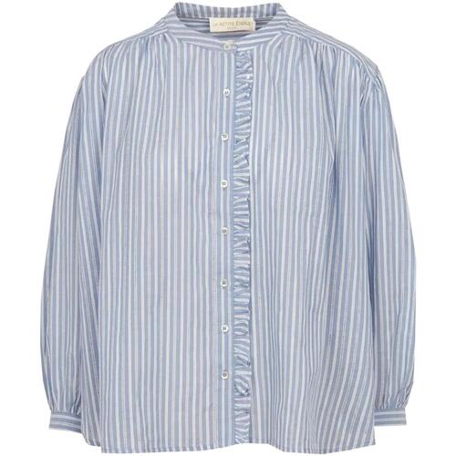 Vêtements Femme Chemises / Chemisiers La Petite Etoile Casilda bleu ml shirt pattern-print Bleu