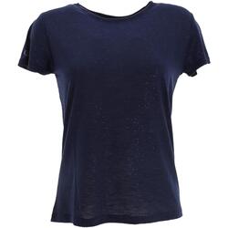 Vêtements Femme T-shirts manches courtes La Petite Etoile Elva marine mc tee Bleu