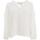 Vêtements Femme Chemises / Chemisiers Tables basses dextérieur Brenda blanc blouse Beige