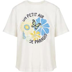 Vêtements Femme T-shirts manches courtes La Petite Etoile Tair ecru mc tee Beige
