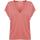 Vêtements Femme T-shirts manches courtes La Petite Etoile Marcellina bis rose des bois mc tee Rose