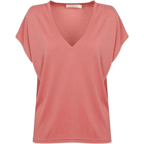 Vêtements Femme T-shirts manches courtes Comme Des Garcon Marcellina bis rose des bois mc tee Rose