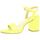 Chaussures Femme Sandales et Nu-pieds Pao Nu pieds cuir vernis Jaune