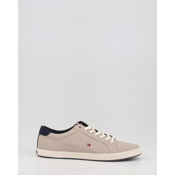 Chaussures Homme Baskets mode Tommy Hilfiger ICONIC LONG LACE SNEAKER Beige