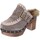 Chaussures Femme Sandales et Nu-pieds Mou EY645 Gris
