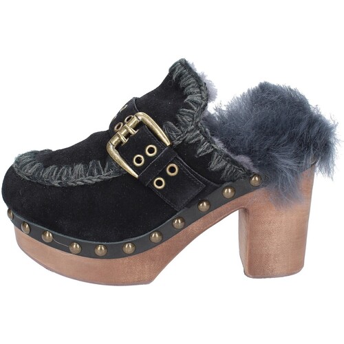Chaussures Femme Sandales et Nu-pieds Mou EY647 Noir