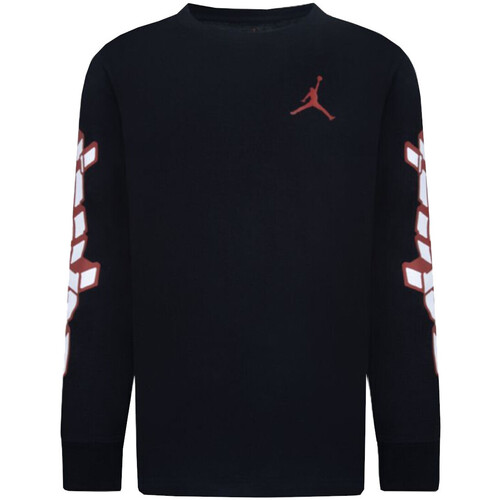Vêtements Garçon T-shirts manches longues Nike colored 95C902 Noir