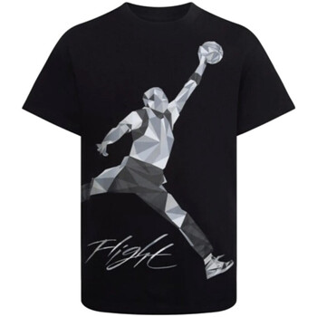 Vêtements Garçon T-shirts manches courtes Low Nike 95C984 Noir