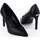 Chaussures Femme Escarpins Calvin Klein Jeans Heel Pump 90 Leather Noir