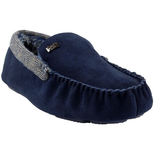 Chaussures Homme Chaussons Lazy Dogz Worley Bleu