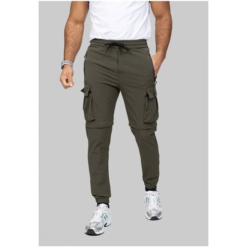 Vêtements Homme Shorts / Bermudas Kebello Chemisette à Motifs Vert H Vert