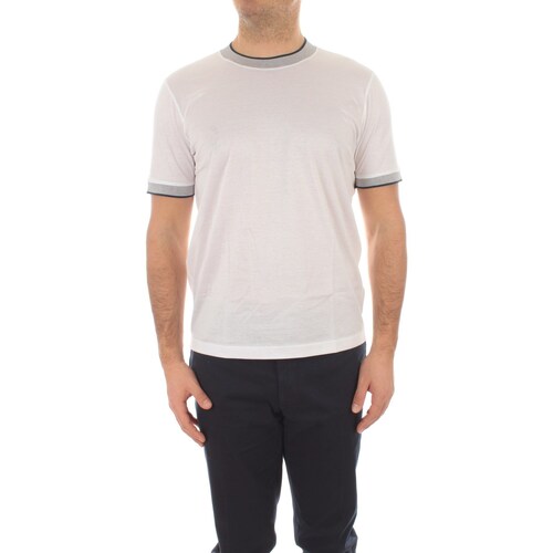 Vêtements Homme T-shirts manches courtes Bruto 60132 74017 Blanc