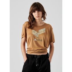 Vêtements short-sleeved T-shirts manches courtes Kaporal FRANK Marron