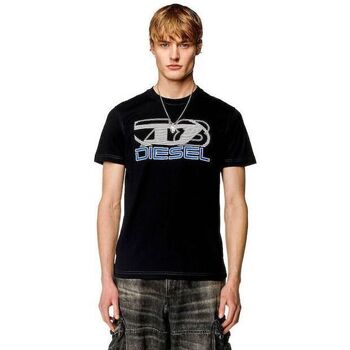 Vêtements Homme T-shirts & Polos Diesel A12502 0GRAI T-DIEGORK74-9XX Noir