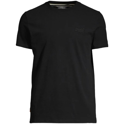 Vêtements Homme T-shirts manches courtes Superdry Essential Noir