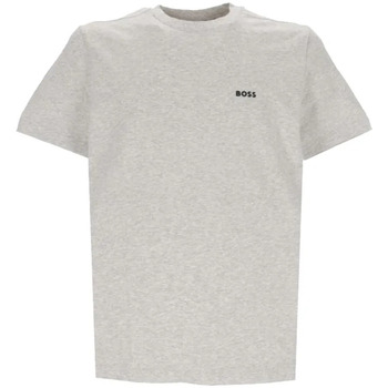 Vêtements Homme T-shirts manches courtes BOSS essential Gris