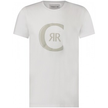 Vêtements Homme T-shirts dress manches courtes Cerruti 1881 Arco Blanc