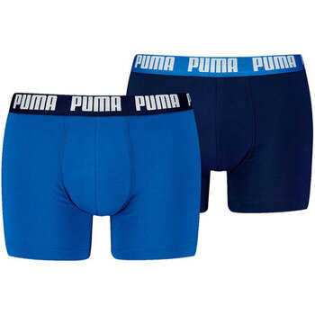 Sous-vêtements Homme Maillots de corps Puma MEN EVERYDAY BASIC BOXER 2P Bleu