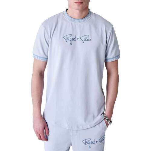 Vêtements Homme T-shirt Core Sport azul e branco Project X Paris 164447VTPE24 Bleu
