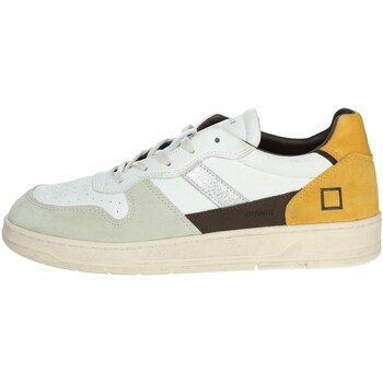 Chaussures Homme Baskets montantes Date M391-C2-VC-WC Blanc