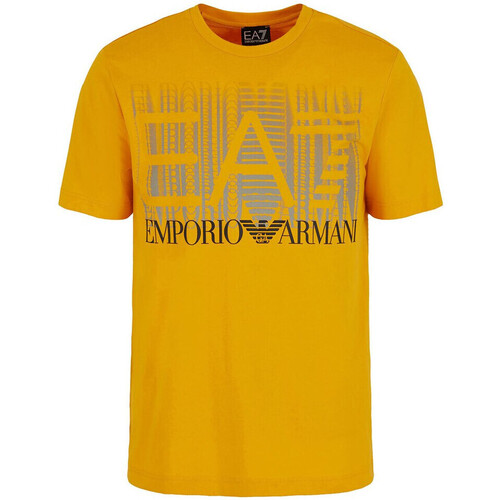 Vêtements Homme T-shirts manches courtes Emporio Armani EA7 3DPT44-PJ02Z Jaune