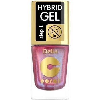 Beauté Femme Vernis à ongles Delia Cosmetics Delia - Vernis gel hybrid - n°132 - 11ml Rose
