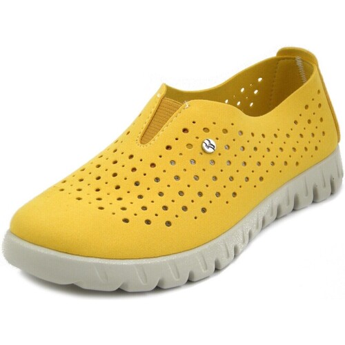Chaussures Femme Slip ons Fly Flot The North Face, Textile, Semelle Amovible - 65G13 Jaune