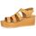 Chaussures Femme Sandales et Nu-pieds K.mary Nu pieds cuir Marron