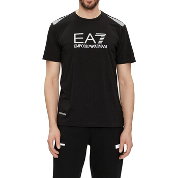 Vêtements Homme T-shirts manches courtes Emporio Armani EA7 3DPT29-PJULZ Noir
