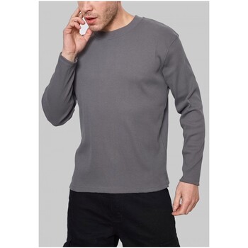 Vêtements Homme Pulls Kebello Pull Col Rond Gris H Gris