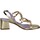 Chaussures Femme Sandales et Nu-pieds Albano 5015 Doré