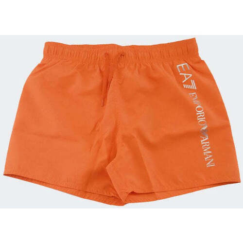 Vêtements Garçon Maillots / Shorts de kologisk Emporio Armani  Orange
