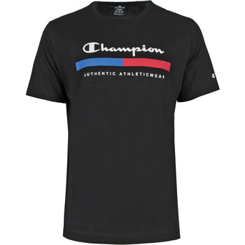 Vêtements Homme Polos manches courtes Champion Crewneck T-Shirt bloq Noir