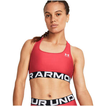 Vêtements Femme Brassières de sport Under Armour UA HG Authentics Mid Branded Rouge