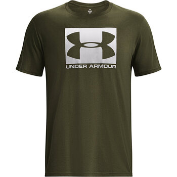 Vêtements Homme T-shirts manches courtes Under Armour sportiva UA BOXED SPORTSTYLE SS Vert