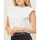 Vêtements Femme T-shirts & Polos Emporio Armani EA7 T-shirt boxy Logo Series  en coton biologique mélangé Blanc