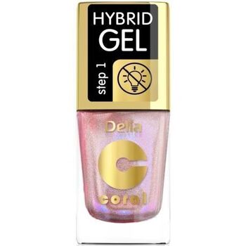 Beauté Femme Vernis à ongles Delia Cosmetics Delia - Vernis gel hybrid - n°133 - 11ml Rose