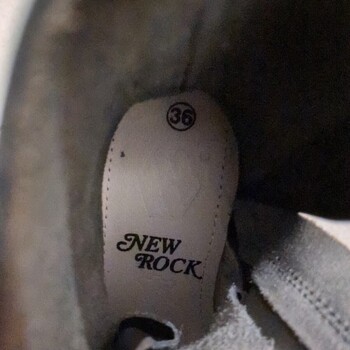 New Rock Chaussures New Rock Noir