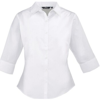 Vêtements Femme Chemises / Chemisiers Premier PR305 Blanc