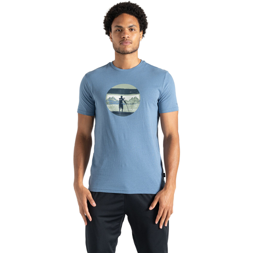 Vêtements Homme tee shirt manches courtes femme avec brillants Dare 2b Movement II Bleu