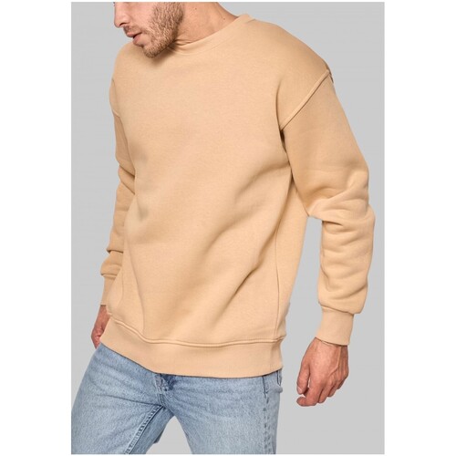 Vêtements Homme Pulls Kebello Pull Col Montant Rouge F Beige