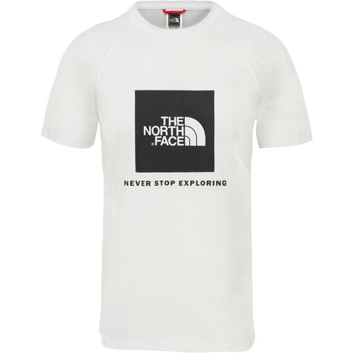 Vêtements Homme T-shirts manches courtes The North Face M S/S RAGLAN REDBOX TEE - EU Blanc