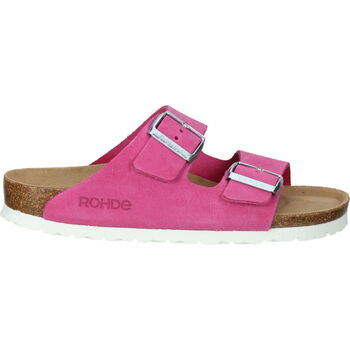 Chaussures Femme Mules Rohde Mules Rose