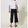 Vêtements Femme Jeans 3/4 & 7/8 Twin Set PANTALONI CROPPED CON VOLANT Art. 241AT2083 