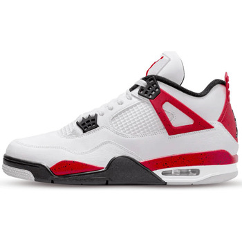 Chaussures Randonnée Air Jordan 4 Red Cement Blanc