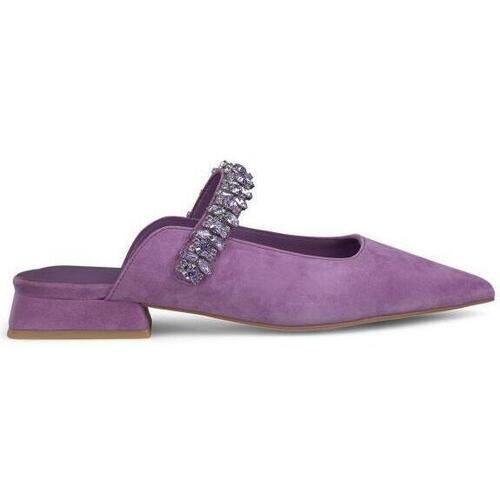 Chaussures Femme Derbies & Richelieu Mules / Sabots V240366 Violet