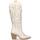 Chaussures Femme Bottes se mesure au creux de la taille à lendroit le plus mince V240123 Blanc